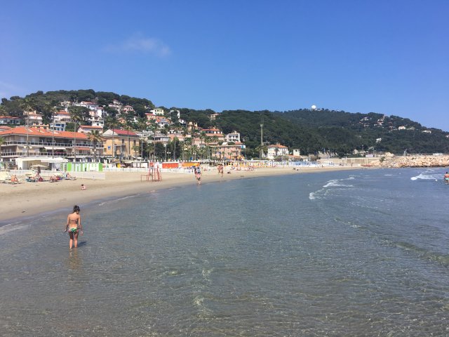 Strand in Andora